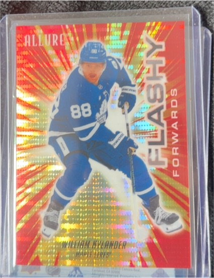 2025-26 Upper Deck Allure #FF-4 William Nylander Flashy Forwards — front
