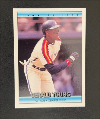 1992 Donruss #477 Gerald Young — front