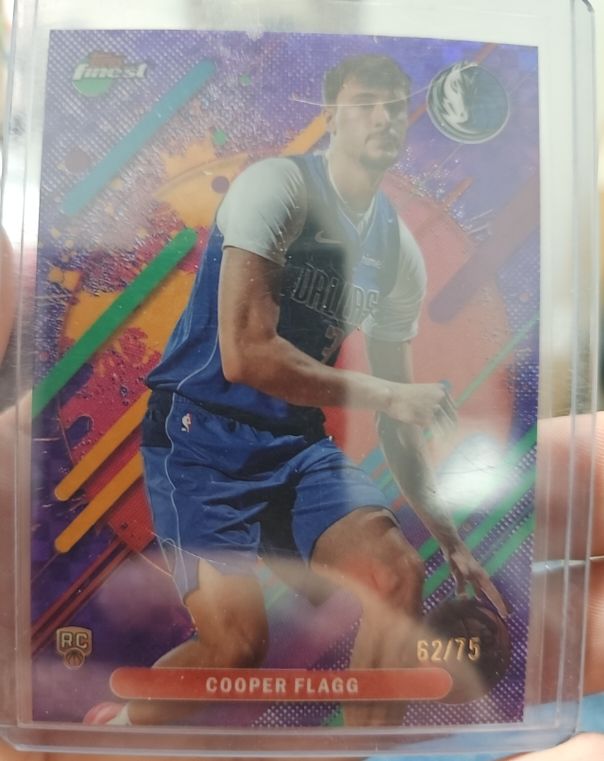 2025-26 Topps Finest #201 Cooper Flagg — front