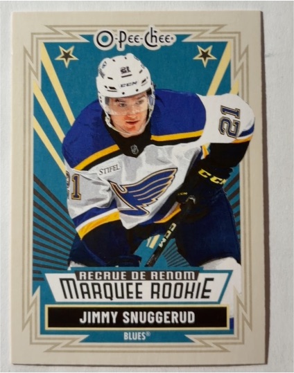 2025-26 O-Pee-Chee #546 Jimmy Snuggerud — front