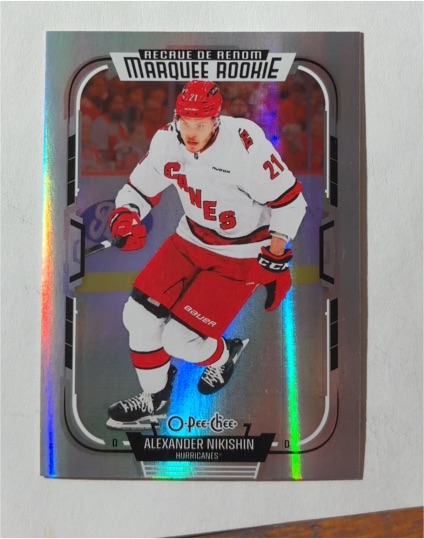 2025-26 O-Pee-Chee #549 Alexander Nikishin Marquee Rookie — front