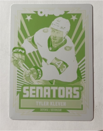 2025-26 O-Pee-Chee Retro #115 Tyler Kleven — front