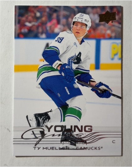 2025-26 Upper Deck Series 2 #476 Ty Mueller — front