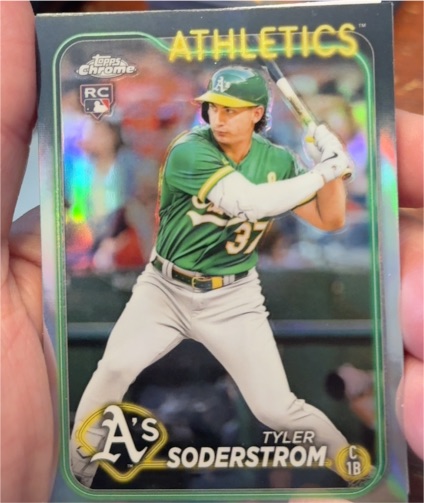 2024 Topps Chrome #298 Tyler Soderstrom — front