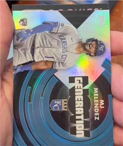 2022 Topps Chrome Update Series #GNC-20 MJ Melendez — front