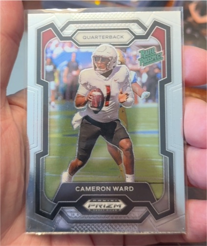 2024 Panini Prizm Draft Picks #199 Cameron Ward — front