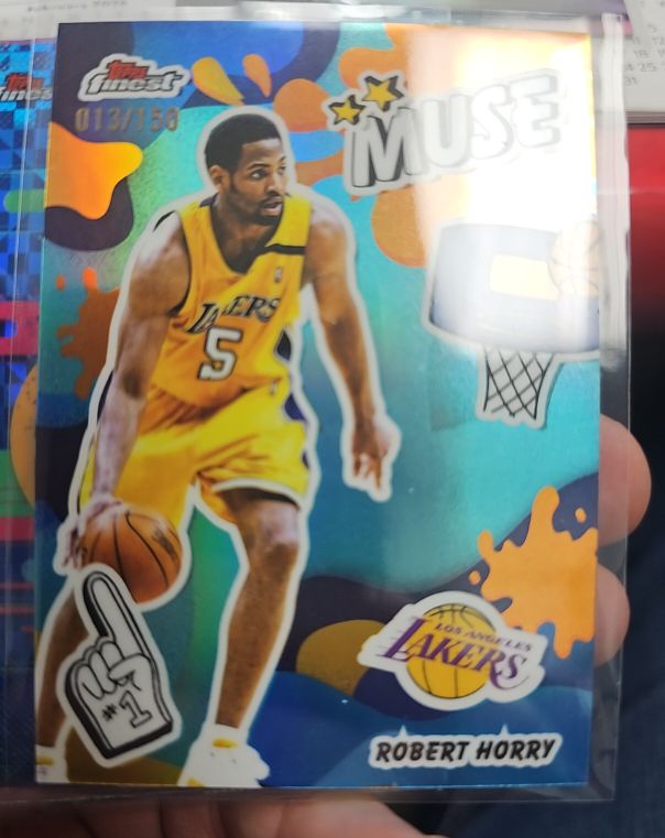 2025-26 Topps Finest #M-25 Robert Horry Muse — front