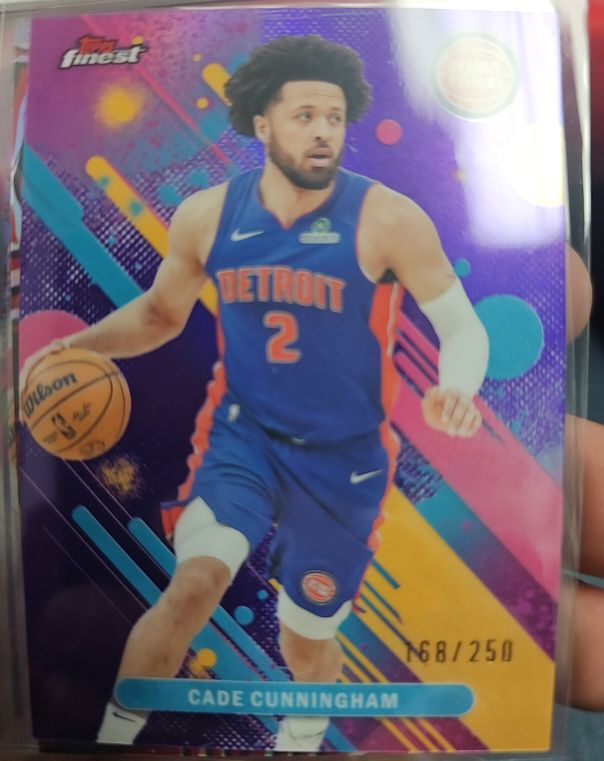 2026 Topps Finest #37 Cade Cunningham — front