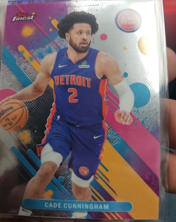 2026 Topps Finest #37 Cade Cunningham — front