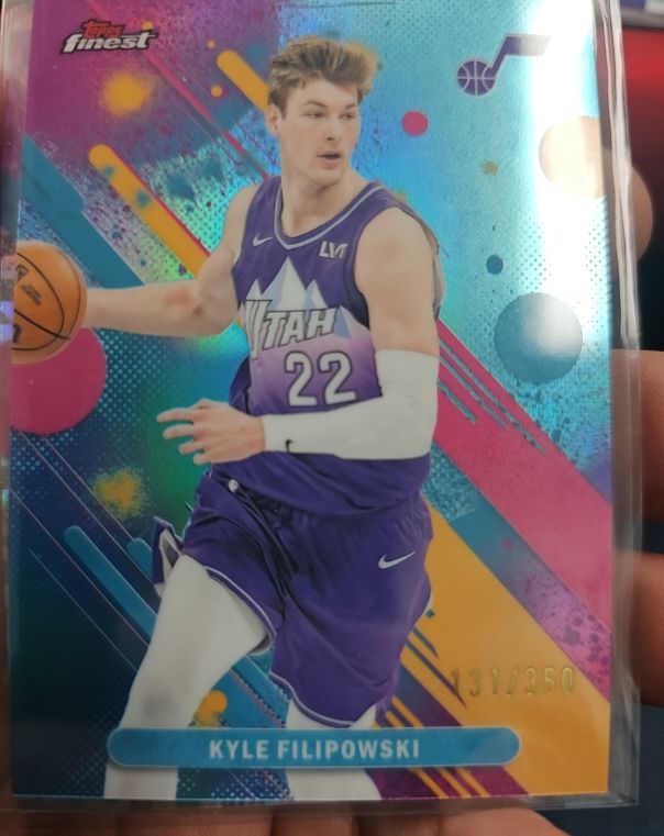 2025-26 Topps Finest #72 Kyle Filipowski — front