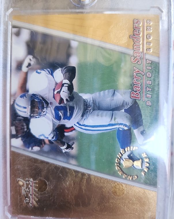1998 Pacific Aurora Championship Fever #17 Barry Sanders — front