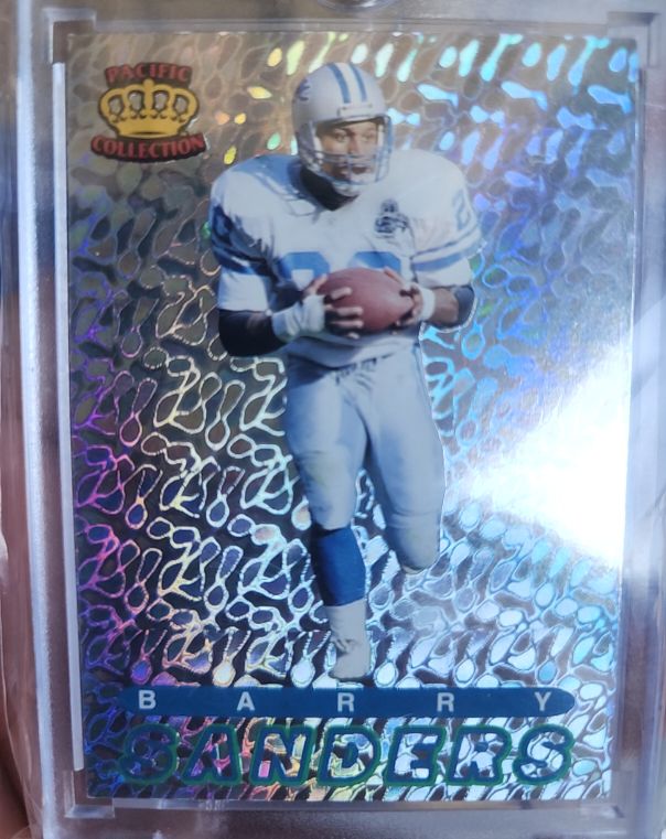 1994 Pacific Prisms #100 Barry Sanders — front