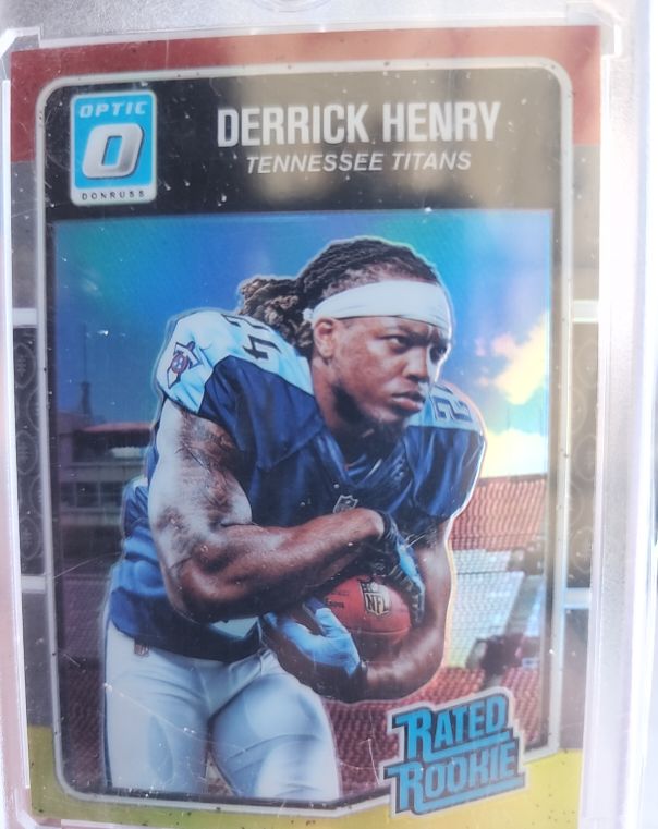 2016 Donruss Optic #165 Derrick Henry Rated Rookie — front