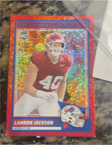 2025 Panini Score #87 Landon Jackson — front