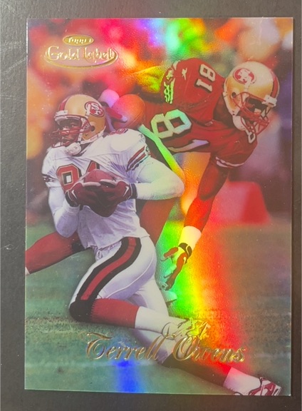 1998 Topps Gold Label #91 Terrell Owens — front
