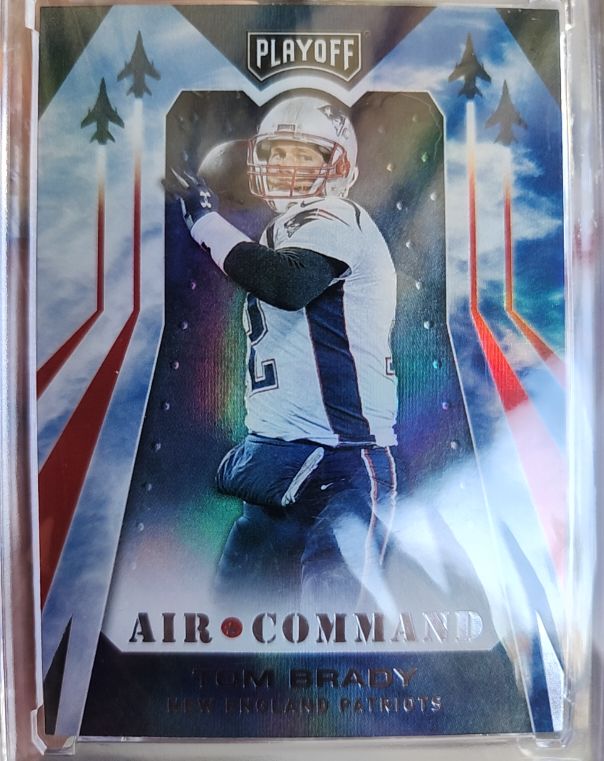 2019 Panini Playoff #9 Tom Brady Air Command — front