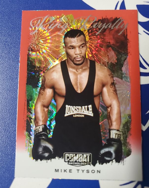2025 Panini Combat Anthology #9 Mike Tyson Ring Royalty — front