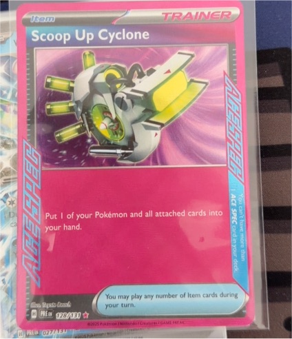 2024 Pokémon SV06: Twilight Masquerade #162 Scoop Up Cyclone — front