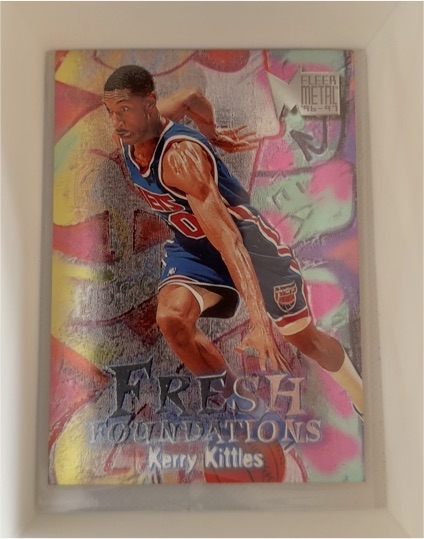 1996-97 Fleer Metal #237 Kerry Kittles Fresh Foundations — front