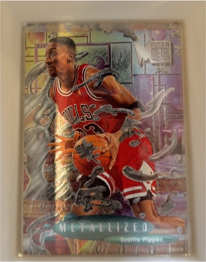 1996-97 Fleer Metal Metallized #229 Scottie Pippen — front