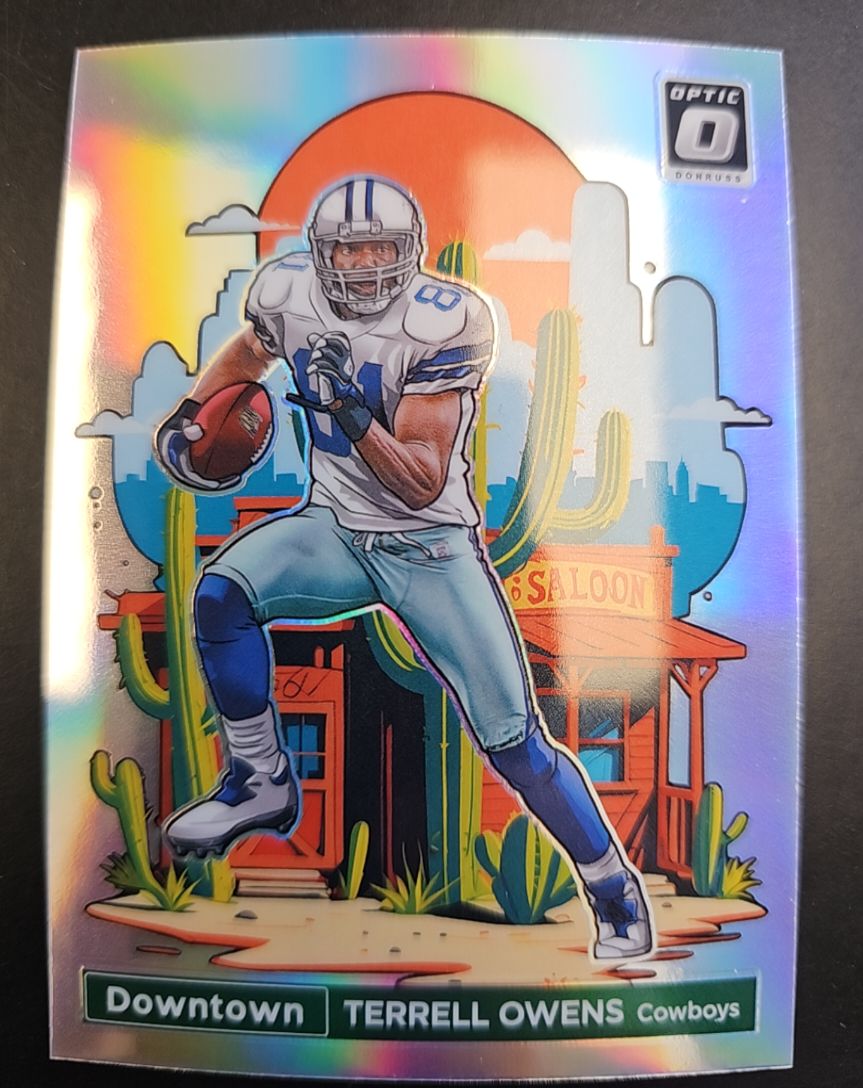 2024 Panini Donruss Optic Downtown #8 Terrell Owens — front