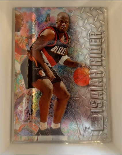1996-97 Fleer Metal #207 Isaiah Rider — front