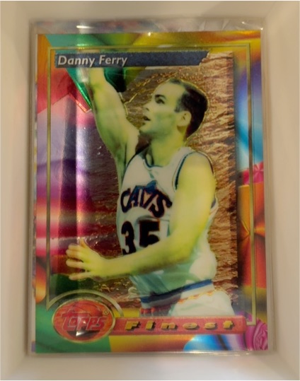 1993-94 Topps Finest #25 Danny Ferry — front
