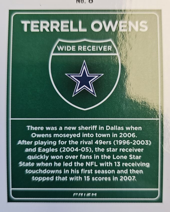 2006 Leaf Limited #44 Terrell Owens — front