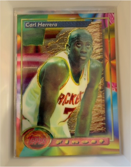 1993-94 Topps Finest #44 Carl Herrera — front