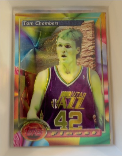 1993-94 Topps Finest #20 Tom Chambers — front