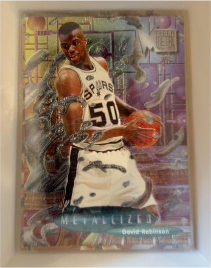 1996-97 Fleer Metal #230 David Robinson Metallized — front