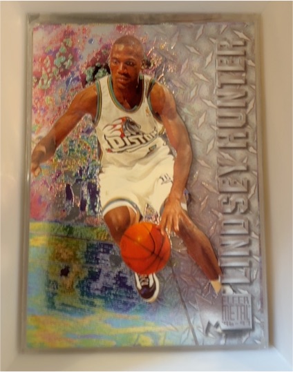 1996-97 Fleer Metal #169 Lindsey Hunter — front