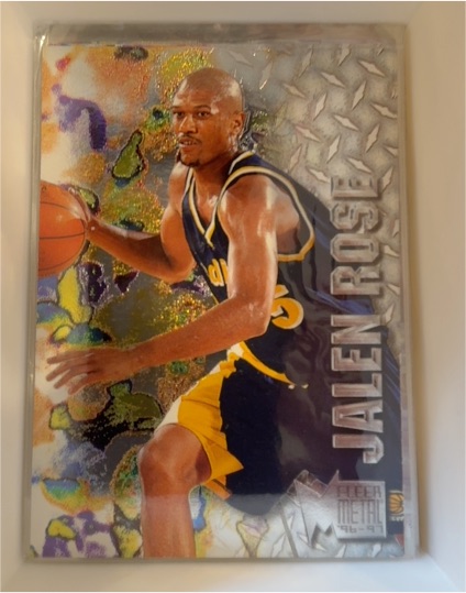 1996-97 Fleer Metal #178 Jalen Rose — front