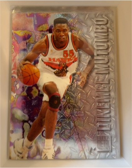 1996-97 Fleer Metal #152 Dikembe Mutombo — front