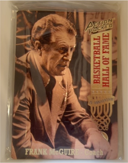 1993 Action Packed Basketball Hall of Fame #53 Frank McGuire — front