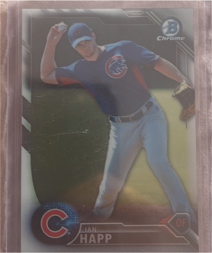 2016 Bowman Chrome Prospects #BCP64 Ian Happ — front