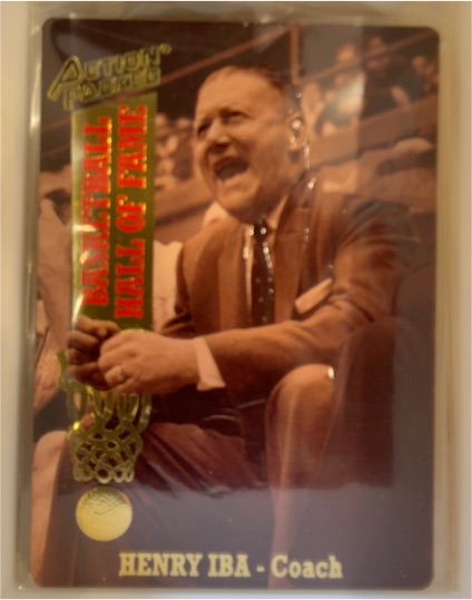 1993 Action Packed Basketball Hall of Fame #59 Henry Iba — front