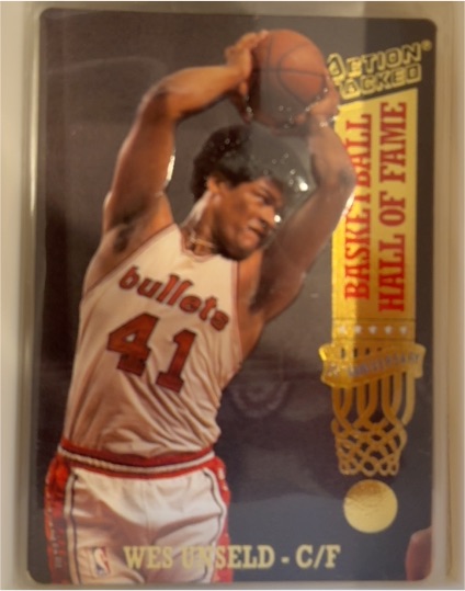 1993 Action Packed #51 Wes Unseld — front