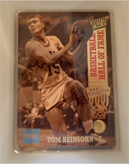 1993 Action Packed Hall of Fame #29 Tom Heinsohn Boston Celtics — front