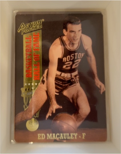 1993 Action Packed Hall of Fame #46 Ed Macauley — front