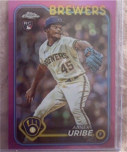 2024 Topps Chrome #276 Abner Uribe — front