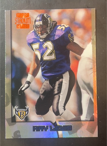 1996 Topps Stadium Club #351 Ray Lewis — front