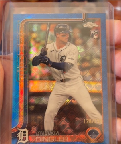2025 Topps Chrome #274 Dillon Dingler — front