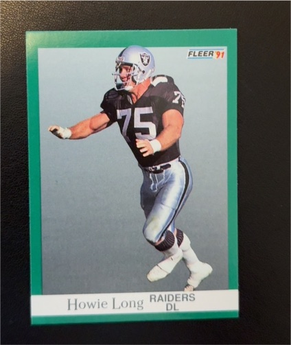 1991 Fleer #111 Howie Long — front