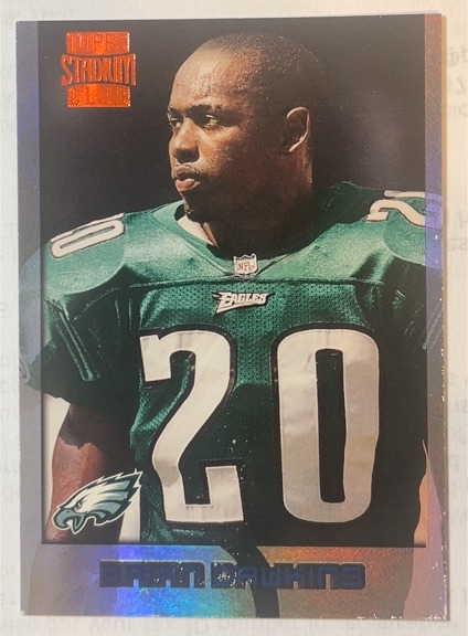 1996 Topps Stadium Club #343 Brian Dawkins — front