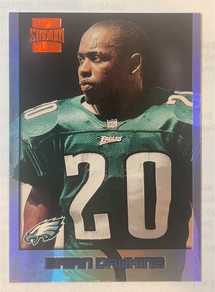 1996 Topps Stadium Club #343 Brian Dawkins — front