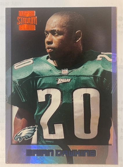 1996 Topps Stadium Club #343 Brian Dawkins — front