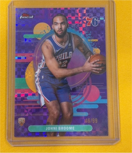 2025-26 Topps Finest #124 Johni Broome — front