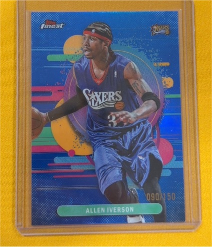 2025-26 Topps Finest #191 Allen Iverson — front