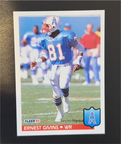 1992 Fleer #146 Ernest Givins — front
